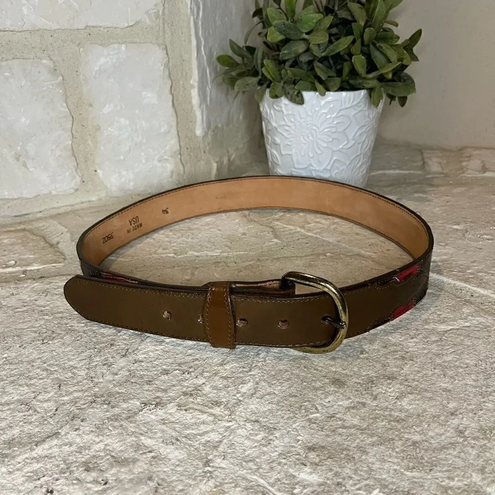 Snakeskin Belt sz 34